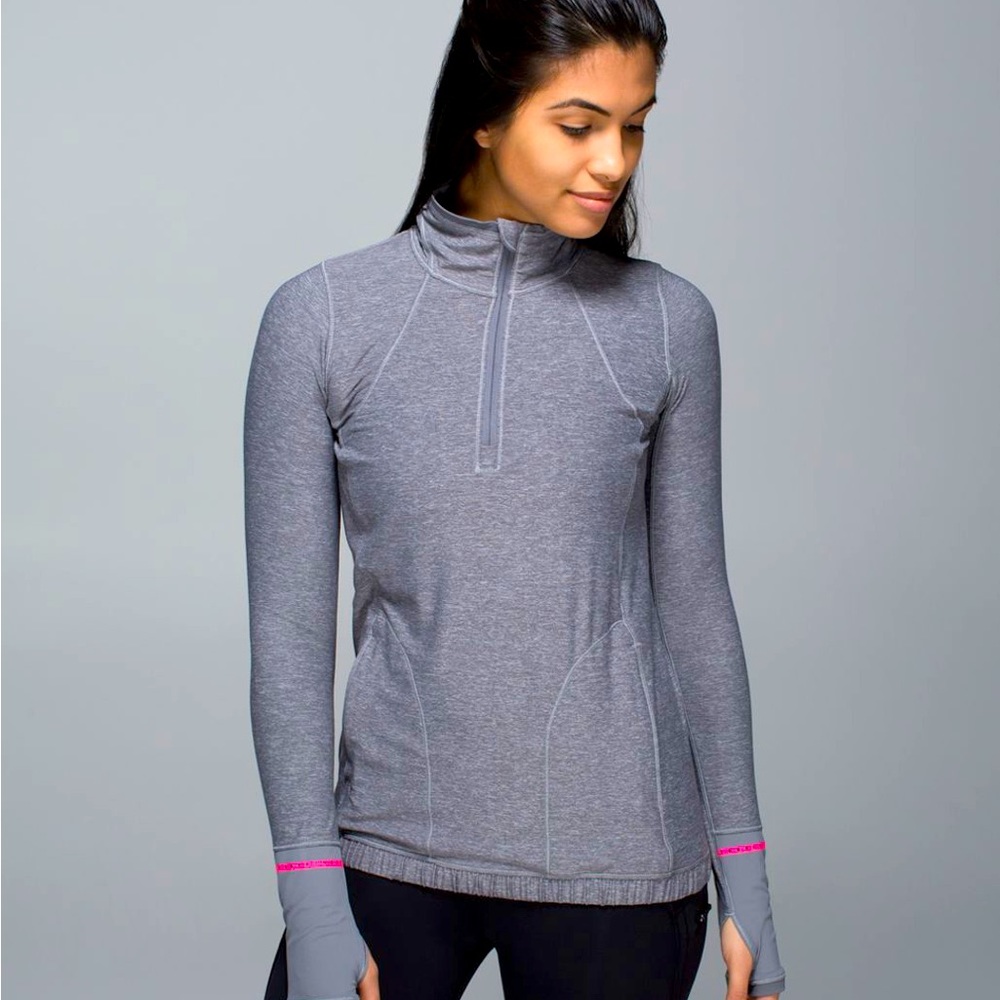 Lululemon pace pusher 1/2 zip